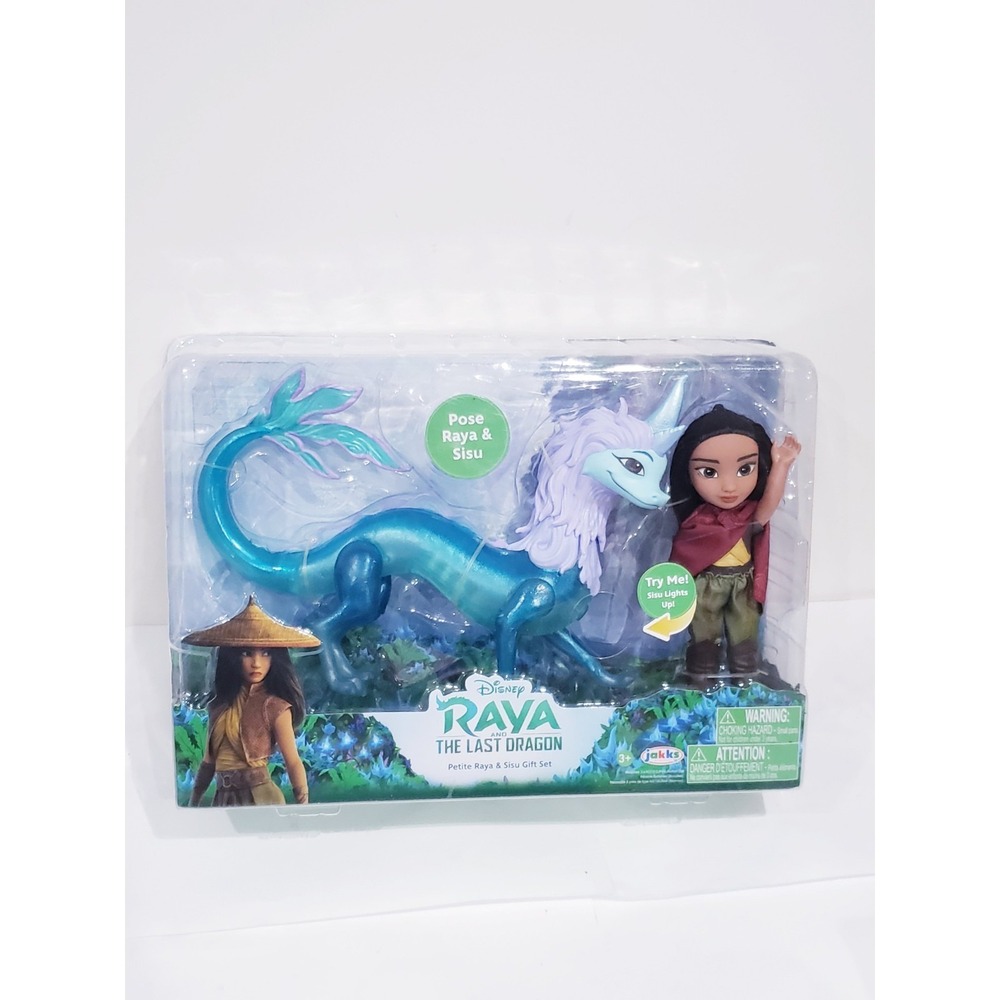 Disney's Raya and the Last Dragon Petite Raya & Sisu Gift Set - New Sealed